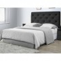 Pack Quarto Completo Orlando c/ 2 Mesas de Cabeceira Malwa M1 + Estrado (190x140cm)