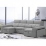 Sofá 2L c/ Dupla Chaise e Cama Paradise (330x150cm)