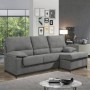 Sofá 2L + Chaise Long Reversível Optimus (190x157cm)