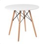 Mesa de Jantar Fixa Redonda Eames