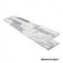 Quartzito Branco/Cinza Ref. 048251 15x55cm - Caixa c/ 0.578 m² (39,79€/m²)