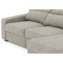 Sofá 2L + Chaise Long Reversível c/ Cama e Baú Oslo (270x158cm)