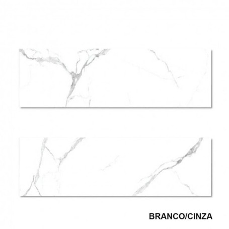 Porcelânico Retificado White Carrara Ref. 176817 60x120cm - Caixa c/ 1.44 m² (15,27€/m²)