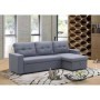 Sofá 2L + Chaise Long Reversível c/ Cama HD-6081 (229x148cm)