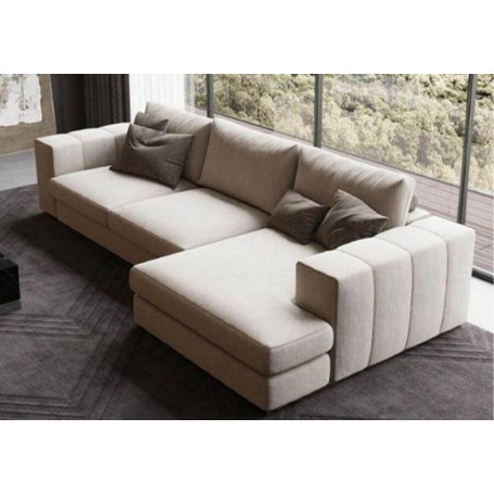 Sofá 2L + Chaise Long Ares (290x160cm)