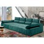 Sofá 2L c/ Dupla Chaise Jupiter (340x160cm) c/ OFERTA Smart TV 32'' Grunkel