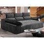 Sofá 2L + Chaise Long Jupiter (275x160cm) c/ OFERTA Smart TV 32'' Grunkel