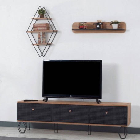 Base TV Berlin (180x48x36cm)