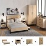 Pack Quarto Completo Craft c/ 2 Mesas de Cabeceira (200x160cm)