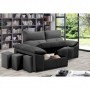 Sofá 1L + Chaise Long c/ Cama King (195x160cm)