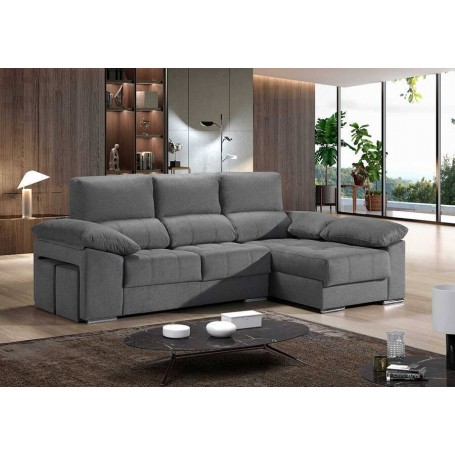 Sofá 2L + Chaise Long Madrid (300x160cm)