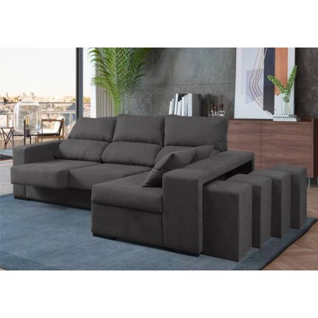 Sofá 2L + Chaise Long Mozart Special (275x155cm)