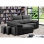 Sofá 1L + Chaise Long c/ Cama King (195x160cm)