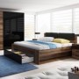 Pack Cama Galaxy (Castanha) + Estrado (200x160cm)